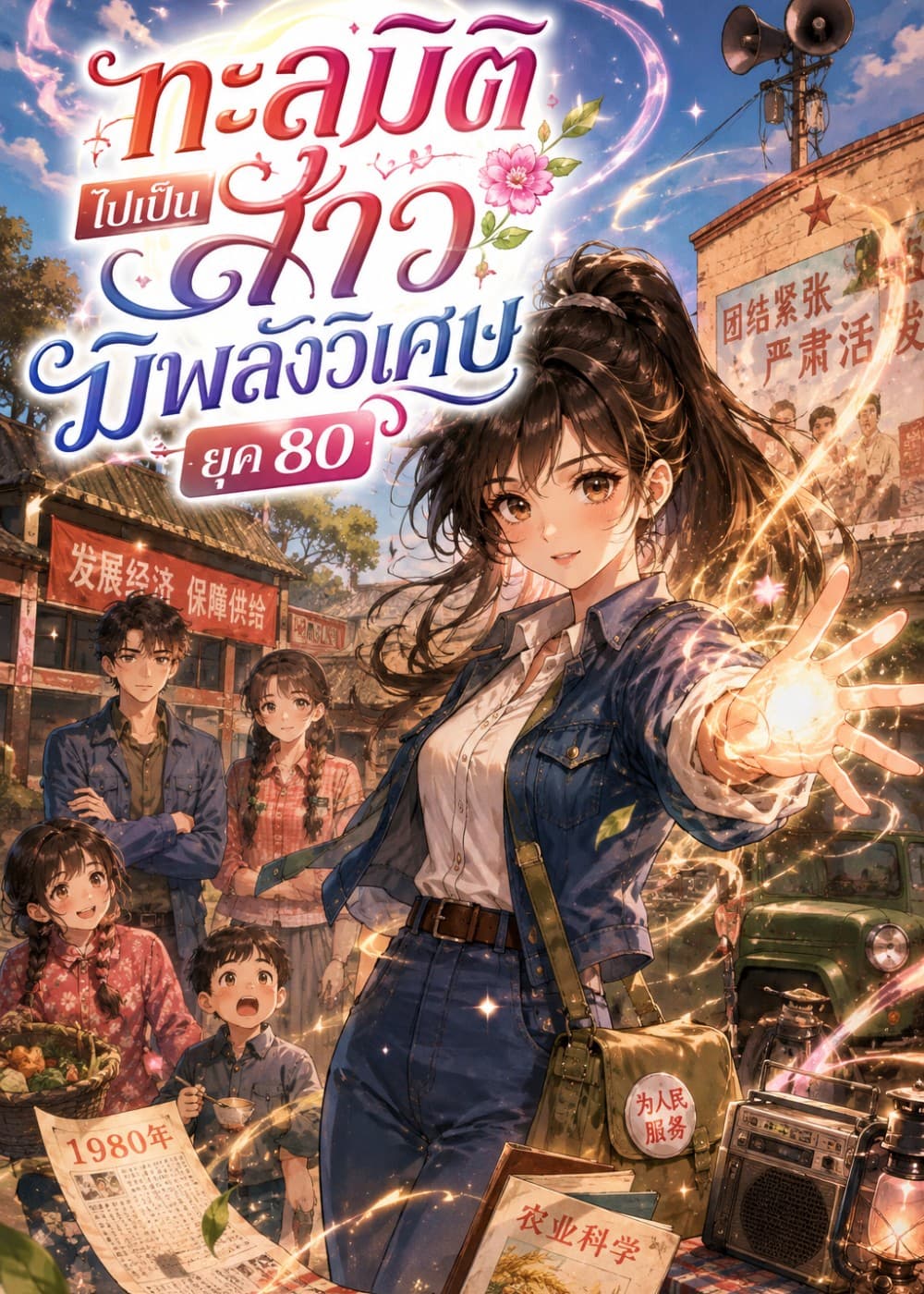 ปก ทะลุมิติไปเป็นสาวมีพลังวิเศษยุค 80