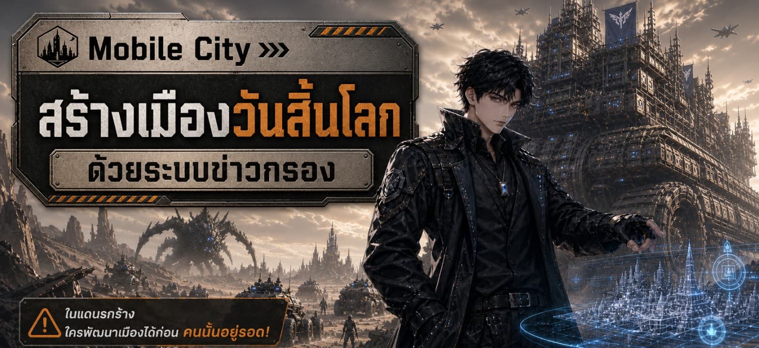 Mobile City: สร้างเมืองวันสิ้นโลกด้วยระบบข่าวกรอง (จบ)