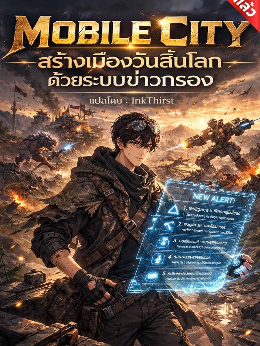 ปกเรื่อง Mobile City: สร้างเมืองวันสิ้นโลกด้วยระบบข่าวกรอง (จบ)