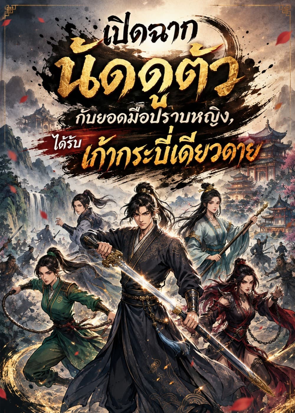 ปก เปิดฉากนัดดูตัวกับยอดมือปราบหญิง ได้รับเก้ากระบี่เดียวดาย