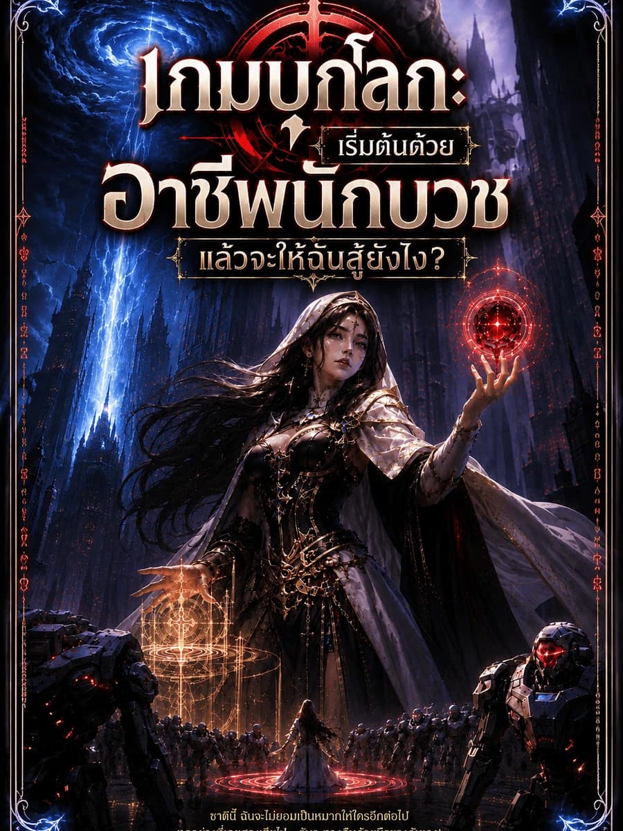 ปก เกมบุกโลก: เริ่มต้นด้วยอาชีพนักบวช แล้วจะให้ฉันสู้ยังไง?